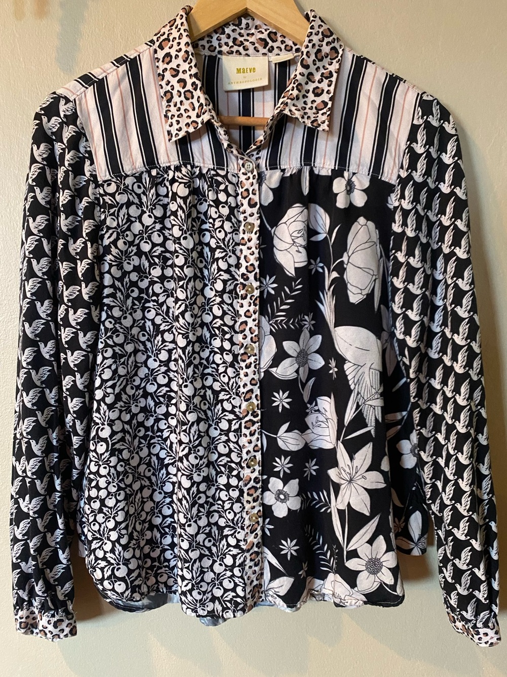 Anthropologie X Maeve Fern Shirt